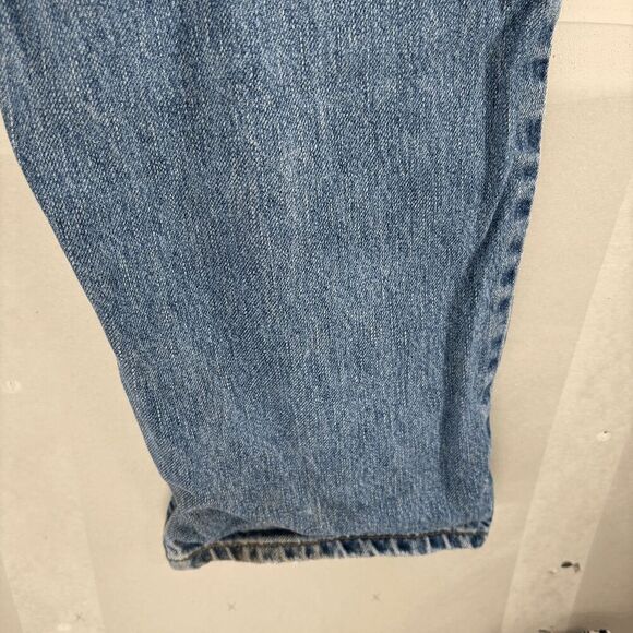 Vintage Levis Jeans Mens 33x32 Act(32x31) Blue 550 Relaxed Straight Denim Y2K - Picture 5 of 8